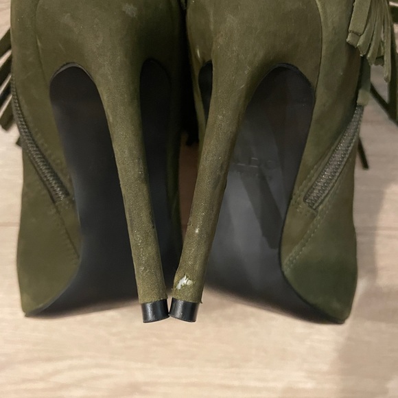 Aldo fringe stiletto heel bootie - Picture 2 of 5
